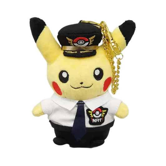 Pikachu Pilot Keychain - Pokémon Center Narita Airport Exclusive