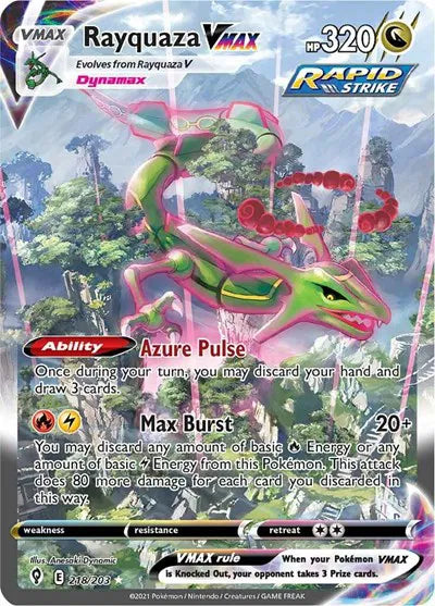 Rayquaza VMAX (Alternate Art Secret) GRADED PSA 10