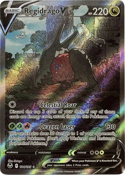 Regidrago V (Alternate Art) - 184/195